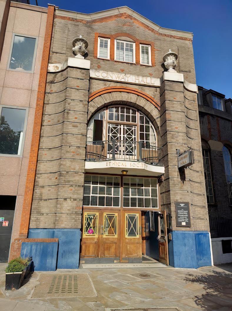 Conway Hall in Holborn