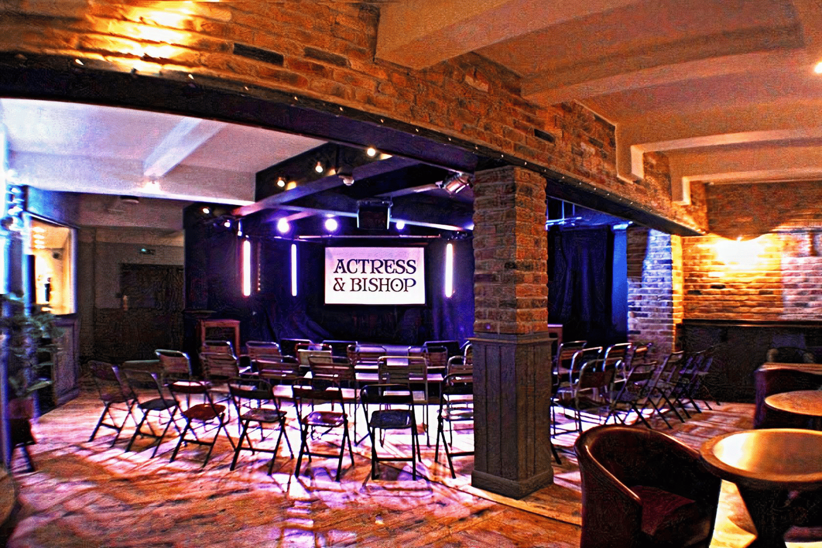 Upstairs Event Space at The Actress & Bishop