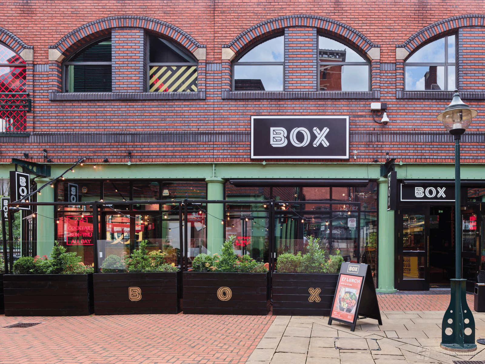 The Box Bar in Brindley Place