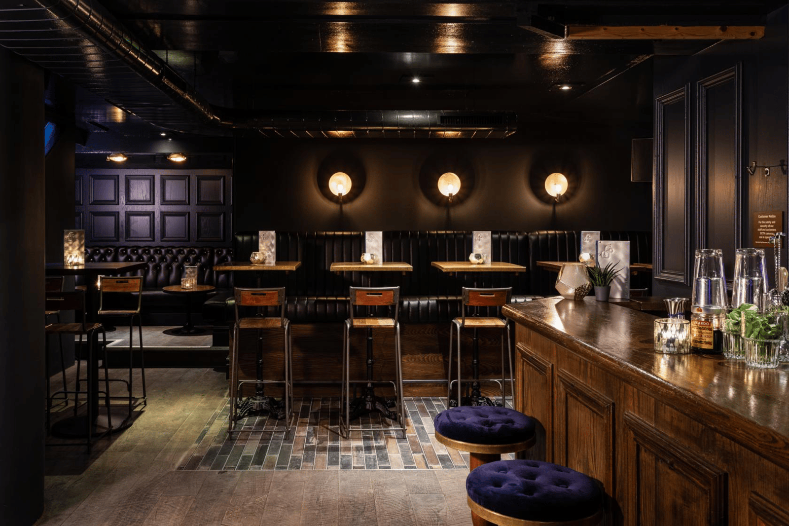 The Basement Bar  at Foundry Project