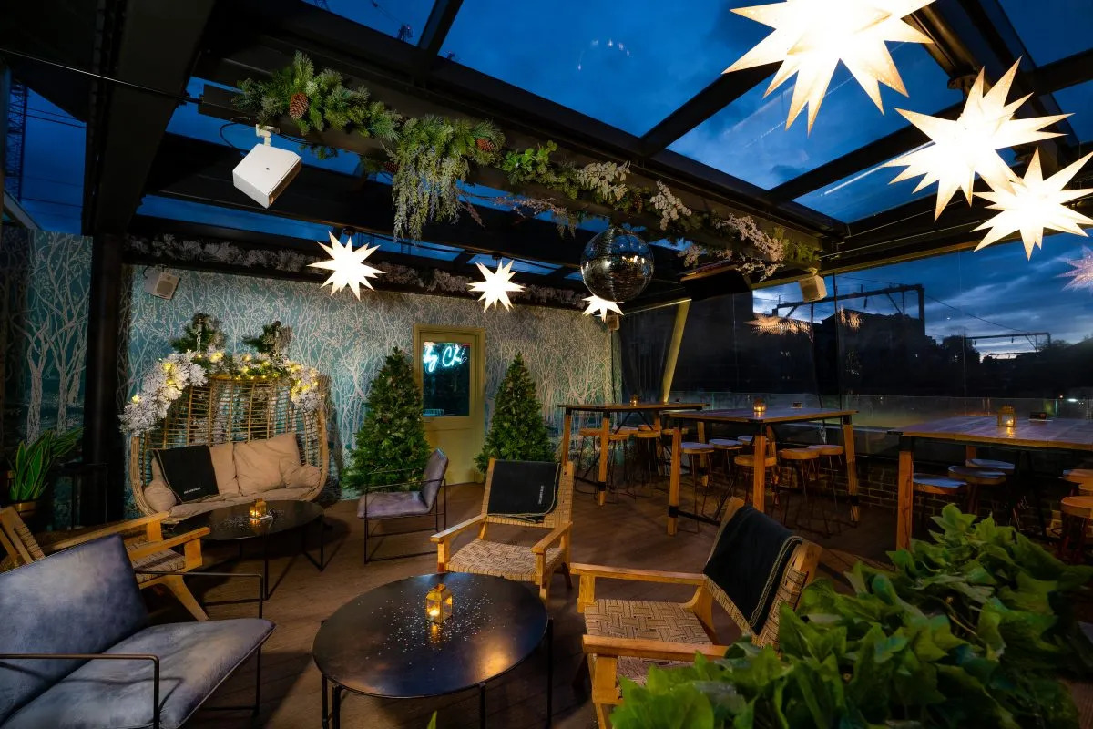 Botanical Balcony & Bar at The Lucky Club