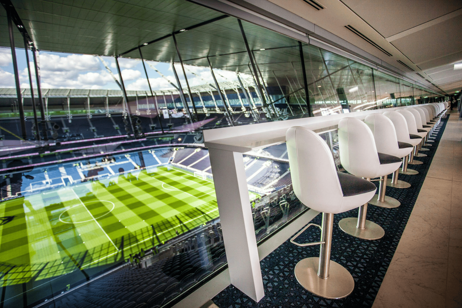 Tottenham Hotspur Stadium in Tottenham