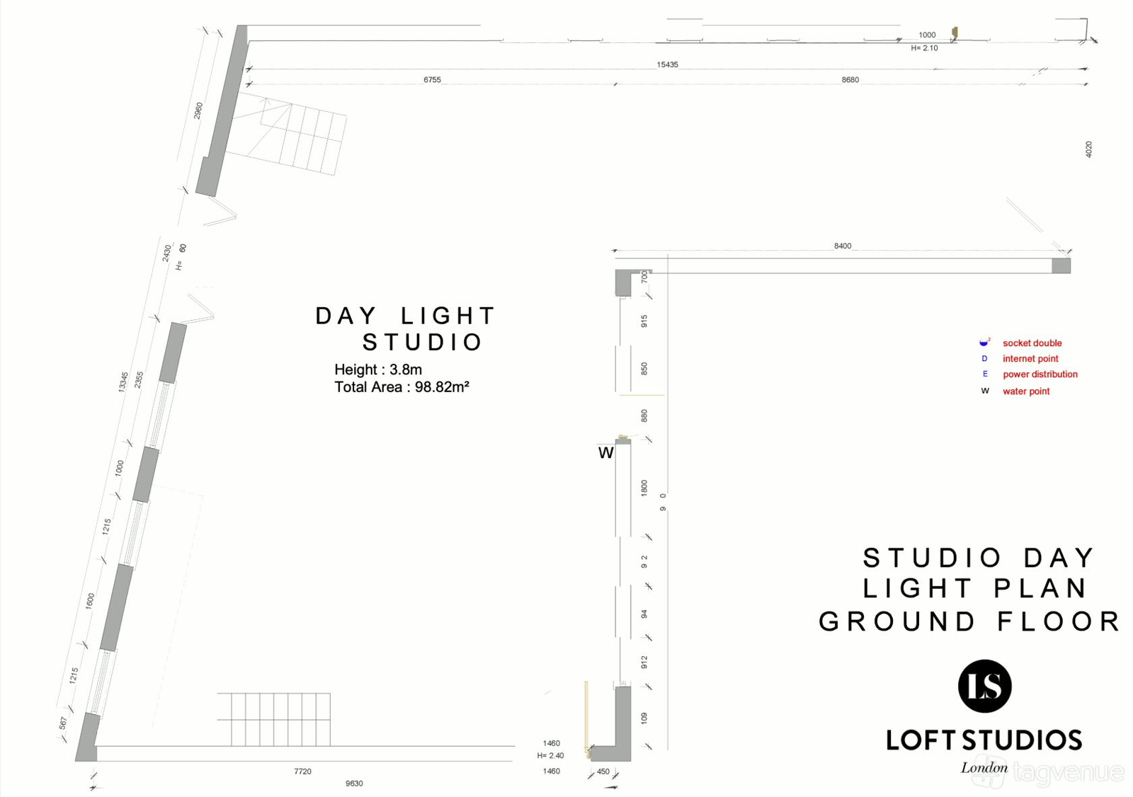 Loft Studios in Willesden Junction