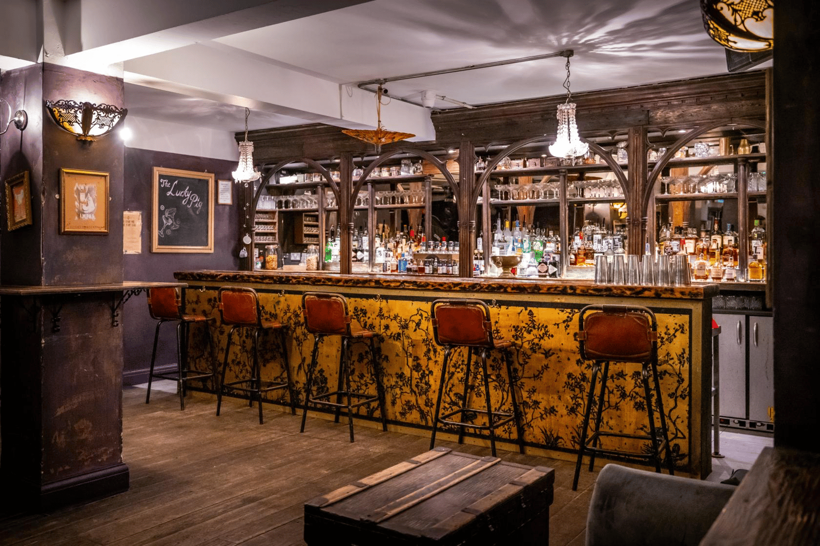 The Lucky Pig in Fitzrovia