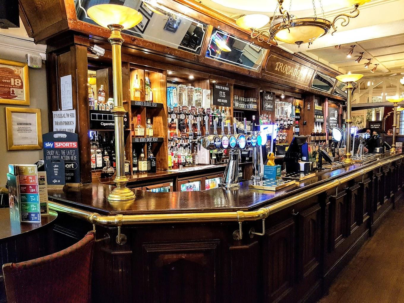 The Trocadero in Birmingham City Centre