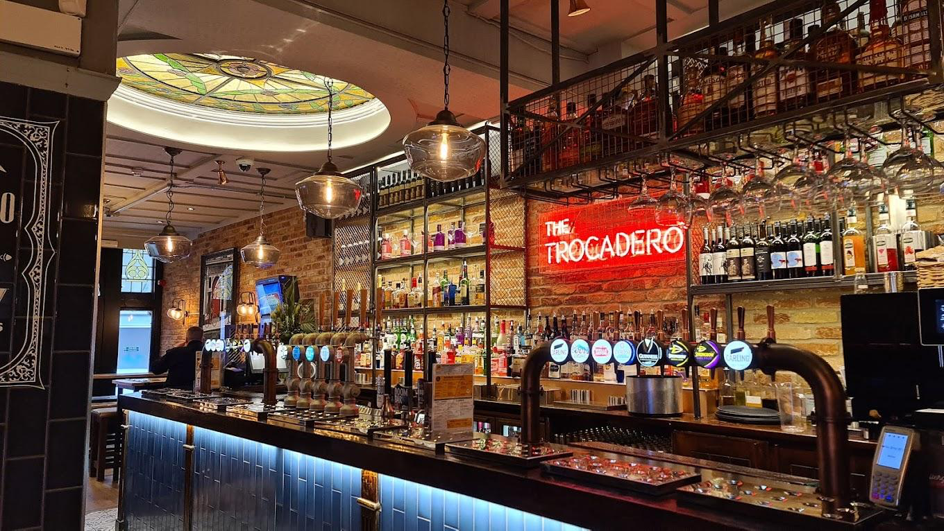 The Trocadero in Birmingham City Centre