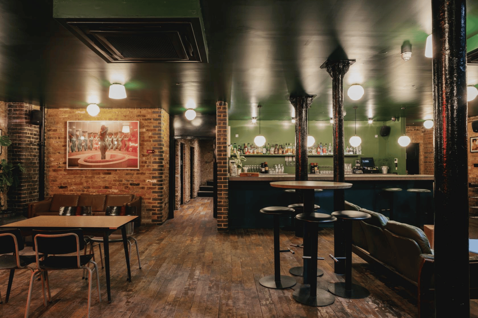 Basement Bar at Coin Laundry