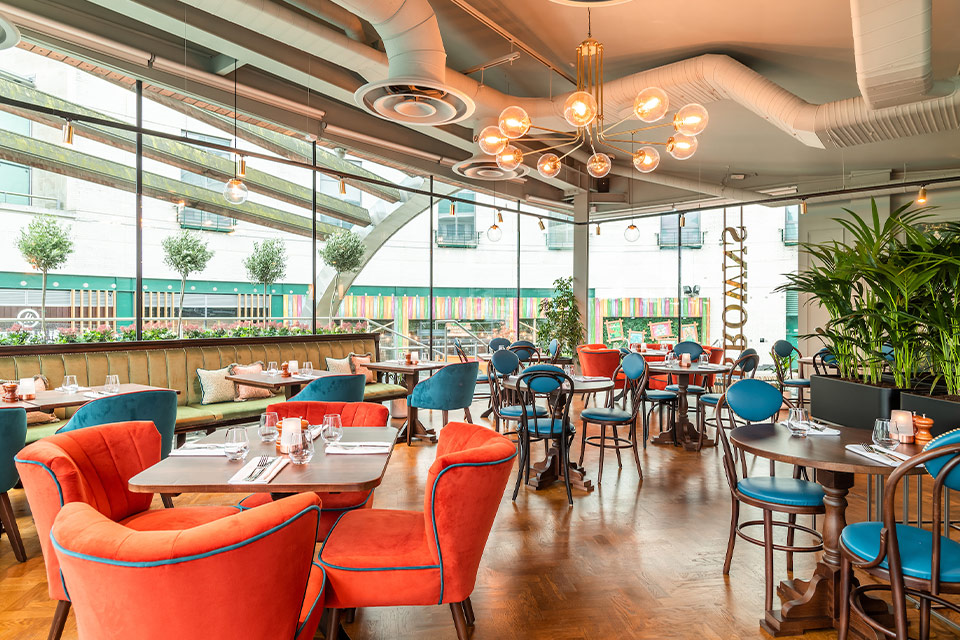 Browns Brasserie in Digbeth