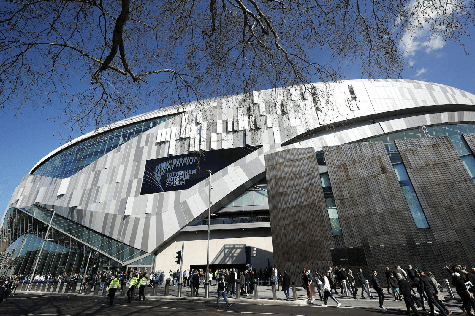 Tottenham Hotspur Stadium in Tottenham