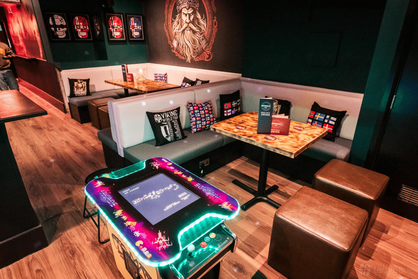 Back Area at Nordic Bar 