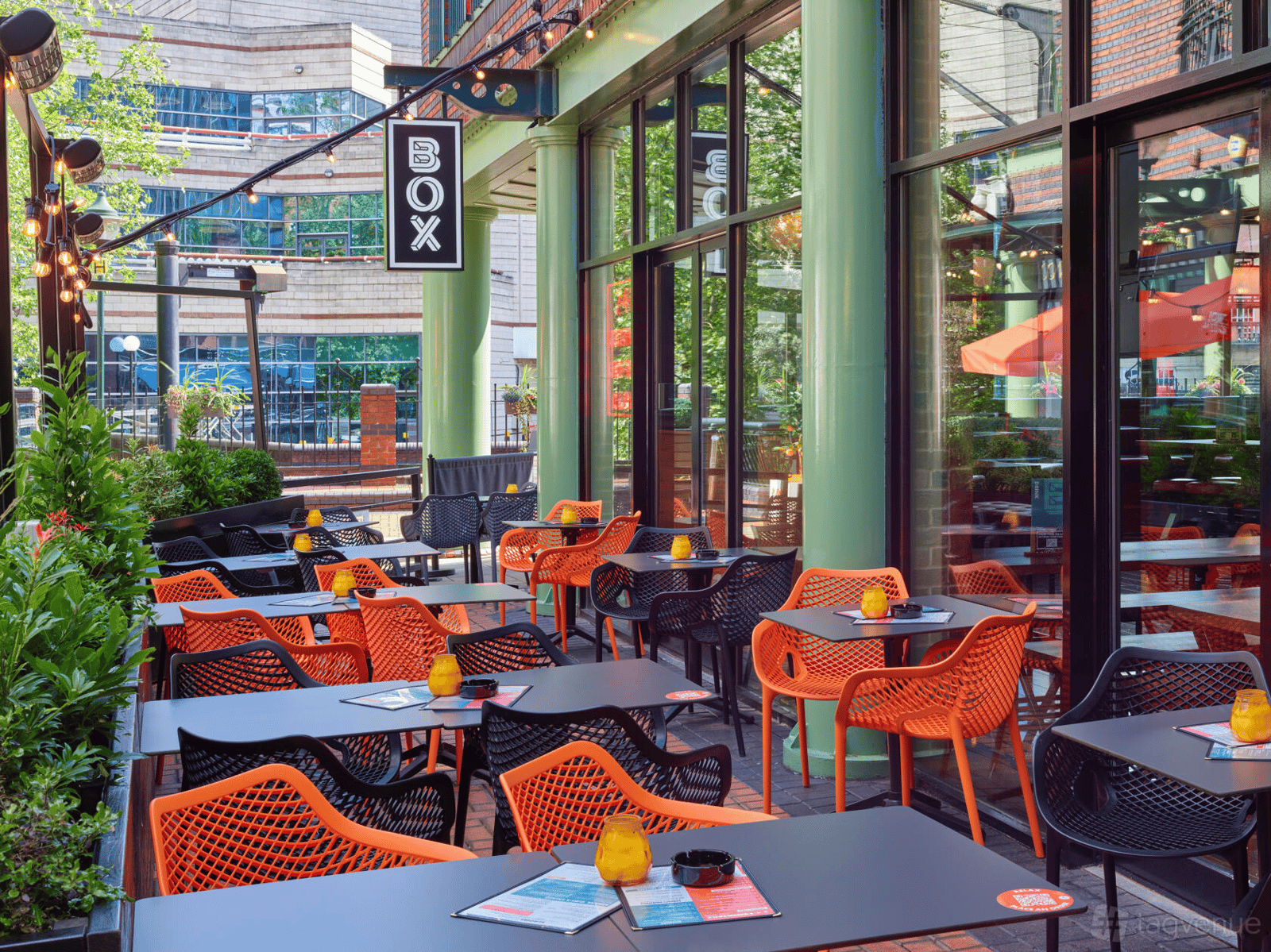 The Box Bar in Brindley Place
