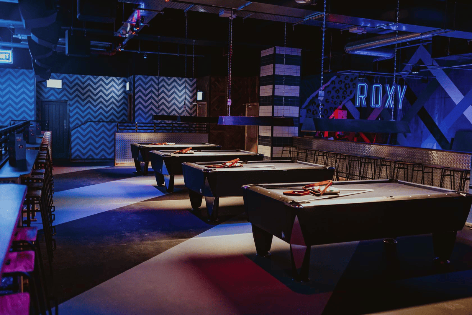 Tournament Area at Roxy Lanes 