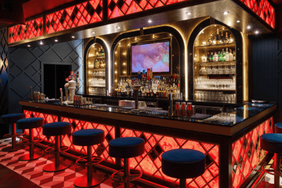 The Box Bar in Brindley Place